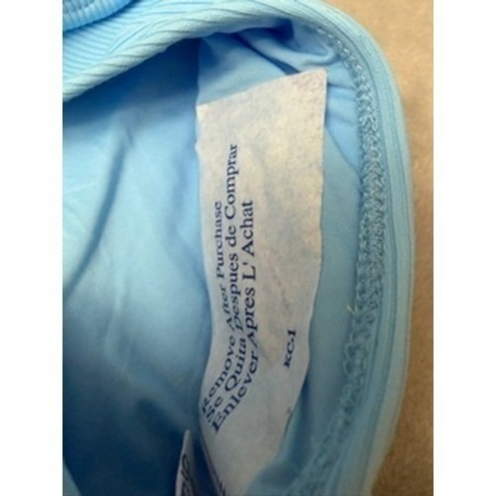 NWT BECCA by Becca Virtue Modern Edge ribbed highwaist bikini bottom L $42 - Picture 4 of 5